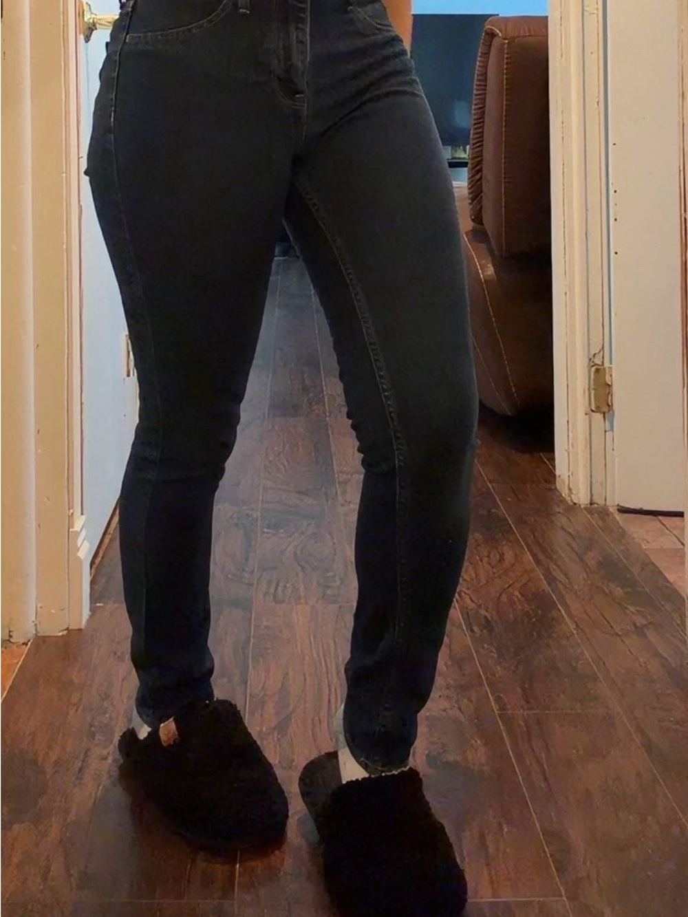 H&M Blue Wash High-Rise Skinny Jeans - Women's
